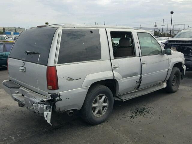 1GYEK13R6XR400631 - 1999 CADILLAC ESCALADE SILVER photo 4