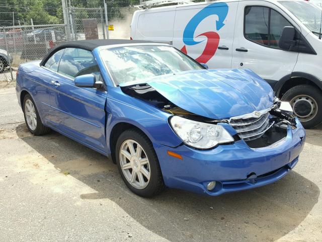 1C3LC65M58N207702 - 2008 CHRYSLER SEBRING LI BLUE photo 1