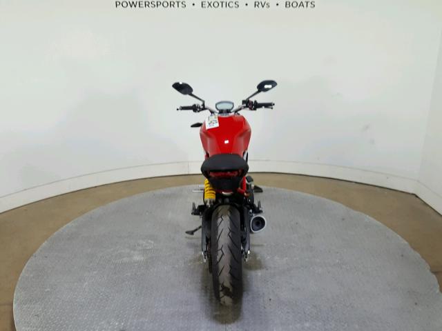 ZDMMADBM0HB002776 - 2017 DUCATI MONSTER 79 RED photo 9