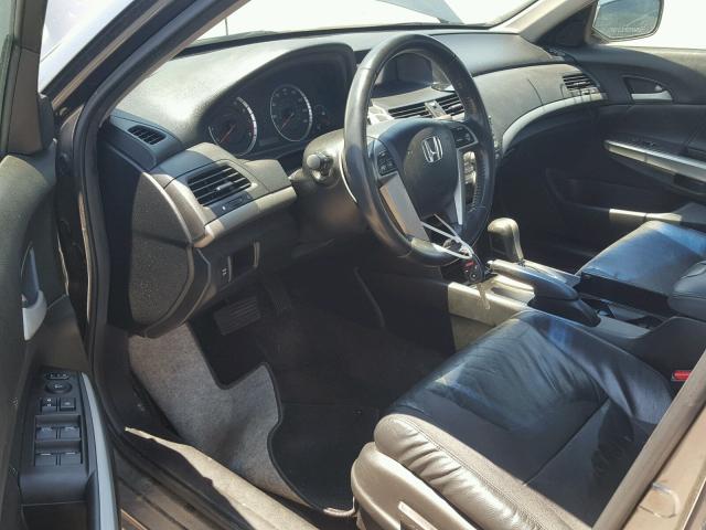 JHMCP26868C077403 - 2008 HONDA ACCORD EXL GRAY photo 9