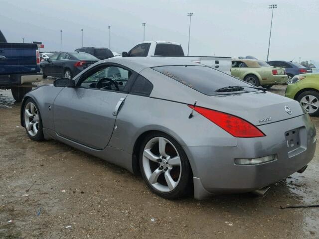 JN1BZ34D98M703648 - 2008 NISSAN 350Z SILVER photo 3