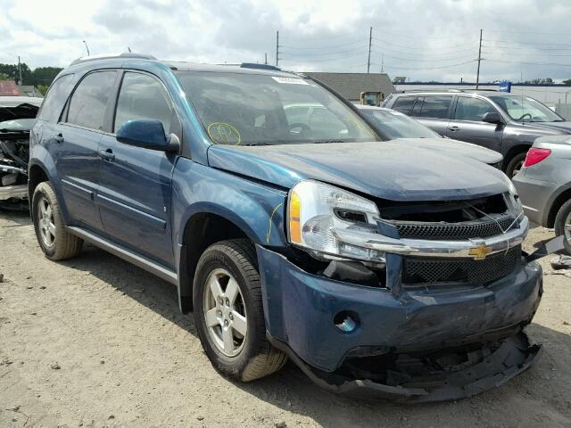 2CNDL63F376096764 - 2007 CHEVROLET EQUINOX LT TEAL photo 1