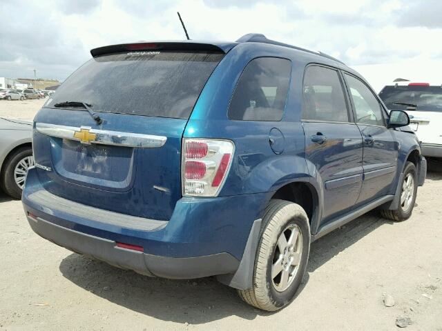 2CNDL63F376096764 - 2007 CHEVROLET EQUINOX LT TEAL photo 4