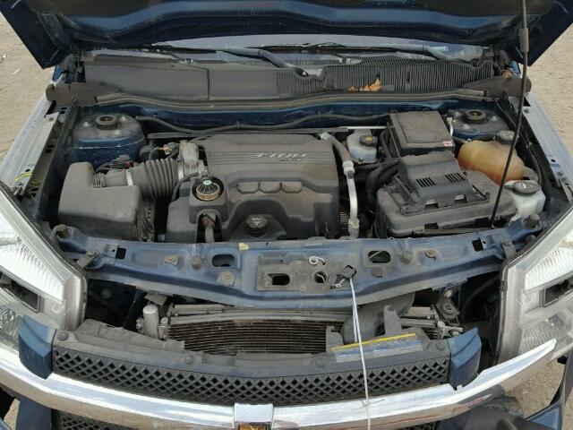 2CNDL63F376096764 - 2007 CHEVROLET EQUINOX LT TEAL photo 7