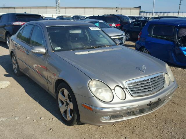 WDBUF83J75X174051 - 2005 MERCEDES-BENZ E500 SILVER photo 1