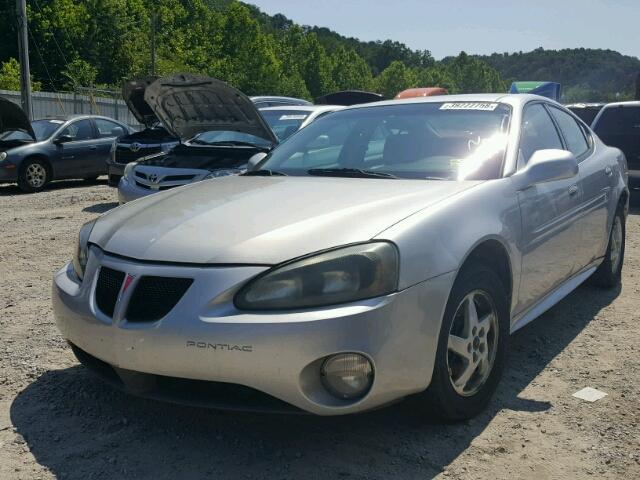 2G2WP522141146651 - 2004 PONTIAC GRAND PRIX SILVER photo 2