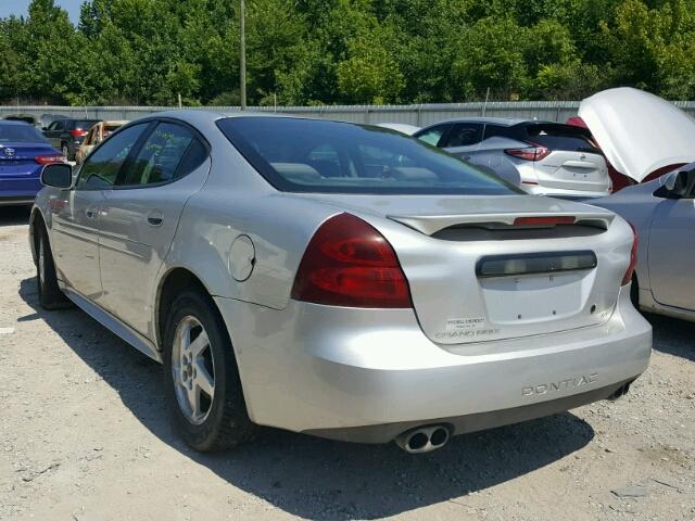 2G2WP522141146651 - 2004 PONTIAC GRAND PRIX SILVER photo 3