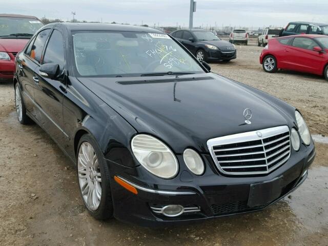 WDBUF56X88B249548 - 2008 MERCEDES-BENZ E 350 BLACK photo 1