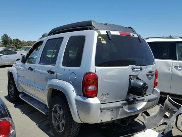 1J4GL38K53W538248 - 2003 JEEP LIBERTY RE SILVER photo 3