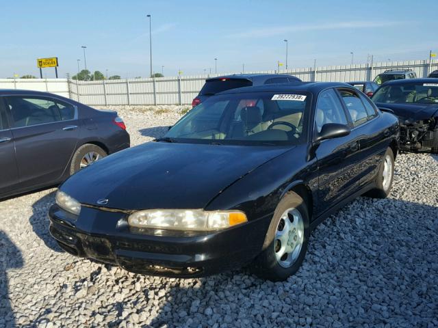 1G3WS52H4XF348136 - 1999 OLDSMOBILE INTRIGUE G BLACK photo 2