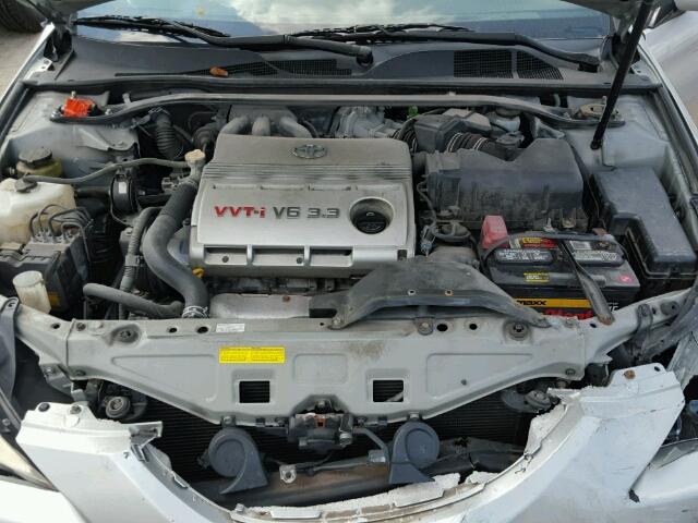 4T1FA38P85U061781 - 2005 TOYOTA CAMRY SOLA SILVER photo 7