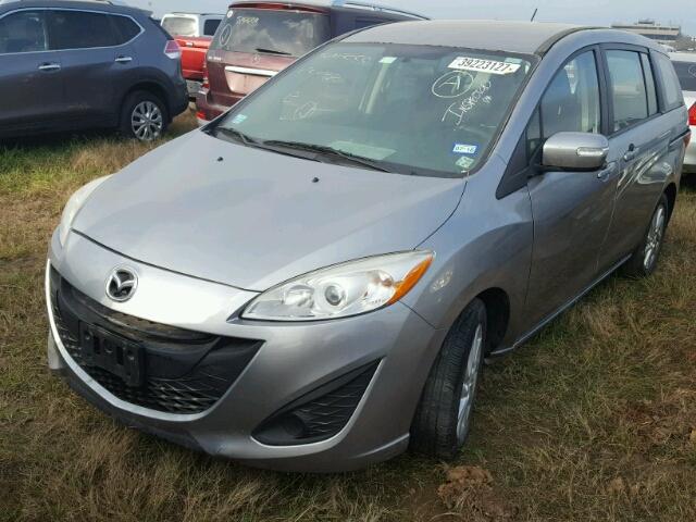 JM1CW2BL9D0158079 - 2013 MAZDA 5 SILVER photo 2