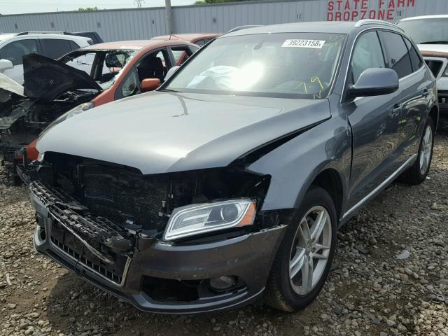 WA1CMAFP8EA010525 - 2014 AUDI Q5 TDI GRAY photo 2