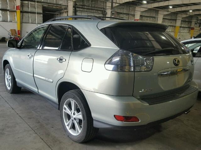 JTJHW31U482068836 - 2008 LEXUS RX 400H SILVER photo 3