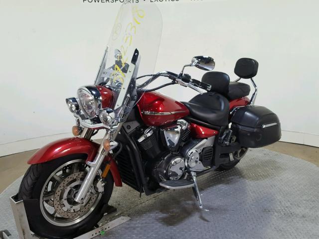 JYAVP25E39A009876 - 2009 YAMAHA XVS1300 CT RED photo 4