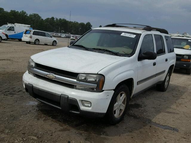 1GNES16S526123539 - 2002 CHEVROLET TRAILBLAZE WHITE photo 2