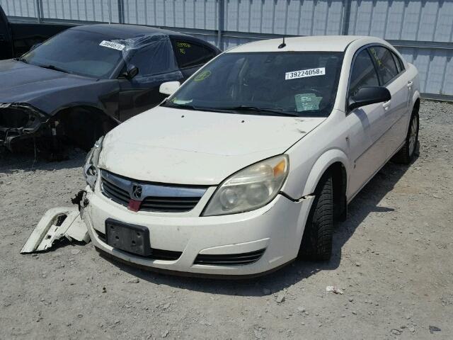 1G8ZS57NX7F303983 - 2007 SATURN AURA XE WHITE photo 2