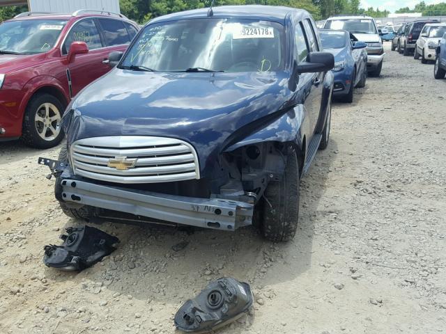 3GNCA13B29S500784 - 2009 CHEVROLET HHR LS Azul foto 2