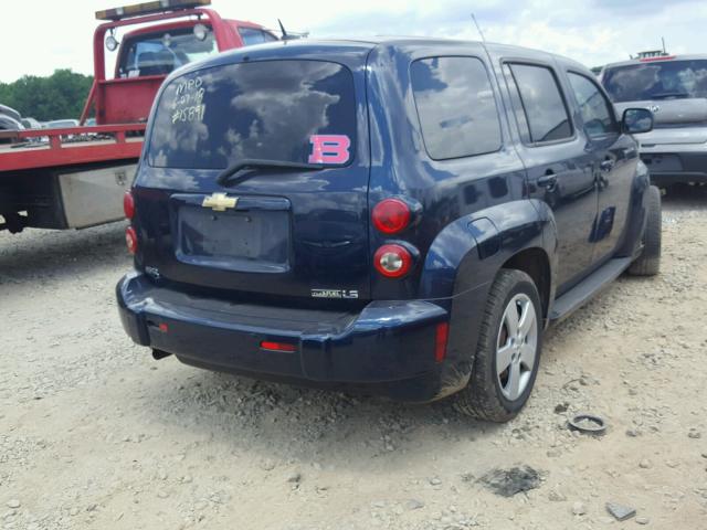 3GNCA13B29S500784 - 2009 CHEVROLET HHR LS Azul foto 4