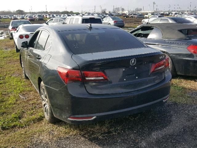 19UUB1F36FA009731 - 2015 ACURA TLX BLUE photo 3