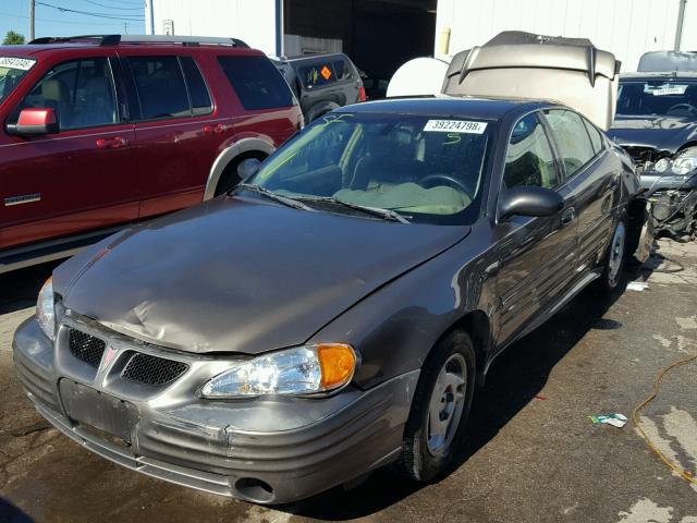 1G2NE52F92C235539 - 2002 PONTIAC GRAND AM S Qəhvəyi foto 2