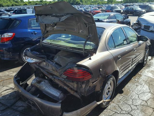 1G2NE52F92C235539 - 2002 PONTIAC GRAND AM S Qəhvəyi foto 4