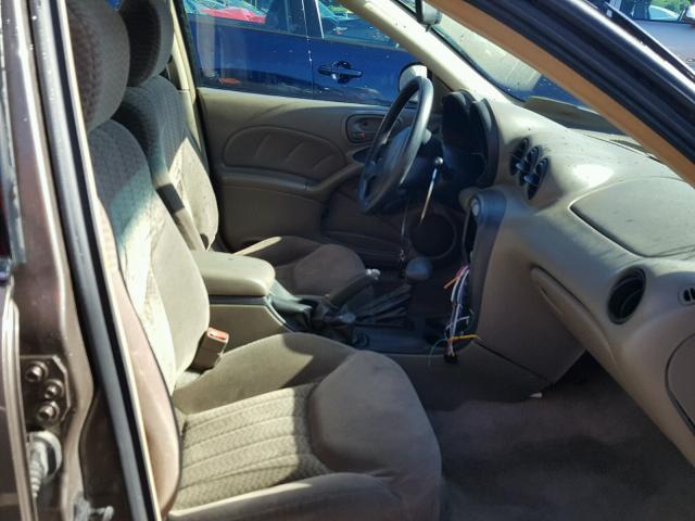 1G2NE52F92C235539 - 2002 PONTIAC GRAND AM S Qəhvəyi foto 5