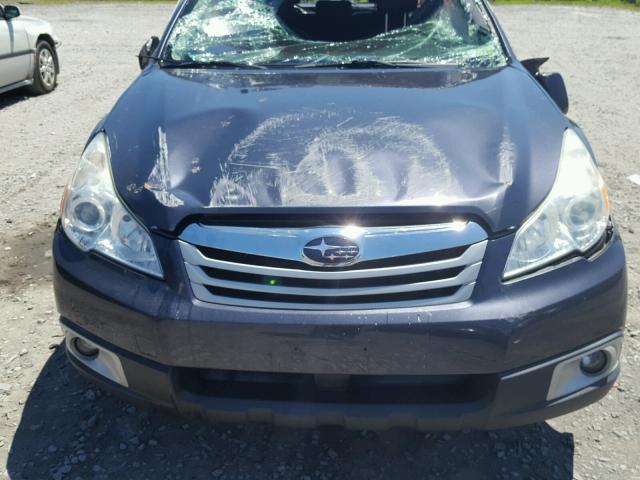 4S4BRBCC1A3360616 - 2010 SUBARU OUTBACK 2. BLUE photo 7