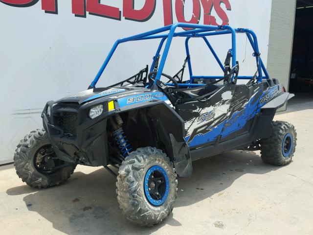 4XAXT9EA5DB153311 - 2013 POLARIS RZR 4 900 BLUE photo 4