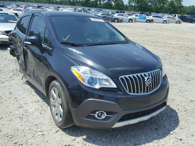 KL4CJCSB0EB636918 - 2014 BUICK ENCORE BLACK photo 1