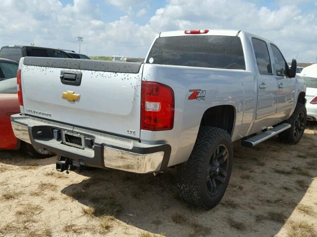 1GC1KYEG5DF161255 - 2013 CHEVROLET SILVERADO SILVER photo 4