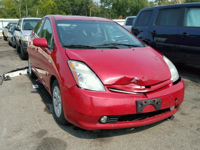 JTDKB20U683360787 - 2008 TOYOTA PRIUS RED photo 9