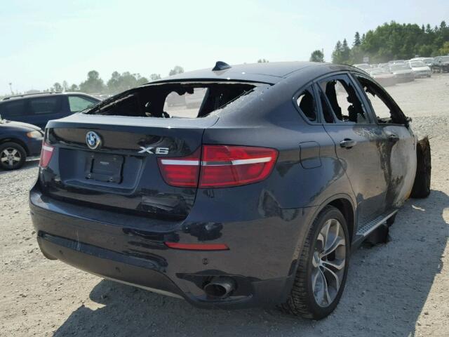 5UXFG2C51DL782353 - 2013 BMW X6 XDRIVE3 BLACK photo 4