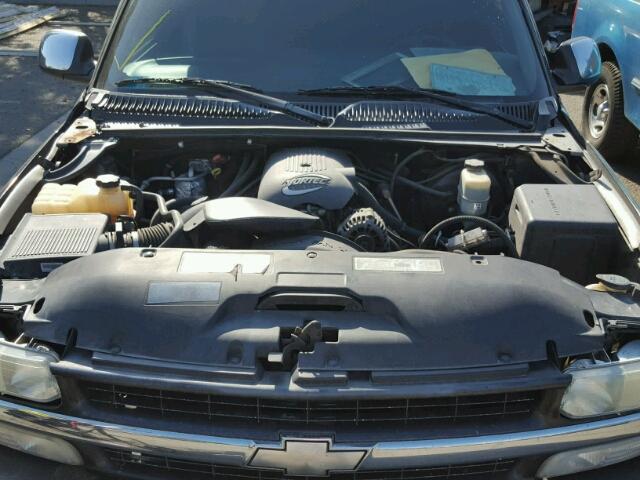 1GCEC19V31Z208016 - 2001 CHEVROLET SILVERADO BLACK photo 7