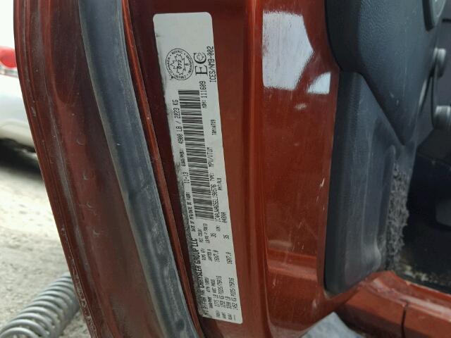 1C4AJWAG5EL190576 - 2014 JEEP WRANGLER S ნარინჯისფერი ფოტო 10