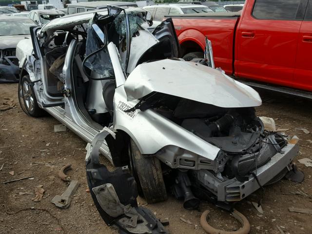 1G1ZH57B494206182 - 2009 CHEVROLET MALIBU 1LT SILVER photo 1