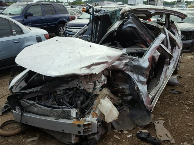 1G1ZH57B494206182 - 2009 CHEVROLET MALIBU 1LT SILVER photo 2