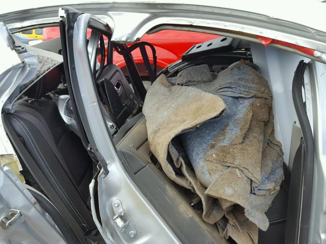 1G1ZH57B494206182 - 2009 CHEVROLET MALIBU 1LT SILVER photo 6