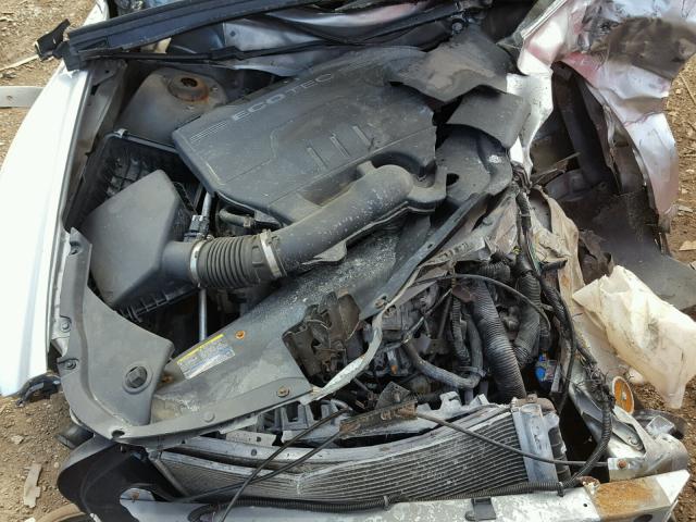 1G1ZH57B494206182 - 2009 CHEVROLET MALIBU 1LT SILVER photo 7