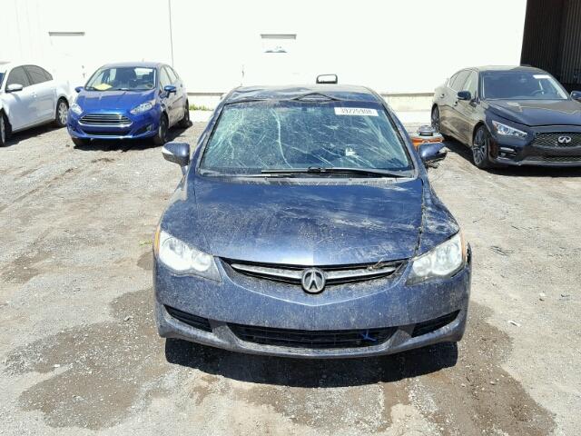 2HHFD56516H201471 - 2006 ACURA CSX TOURIN BLUE photo 9