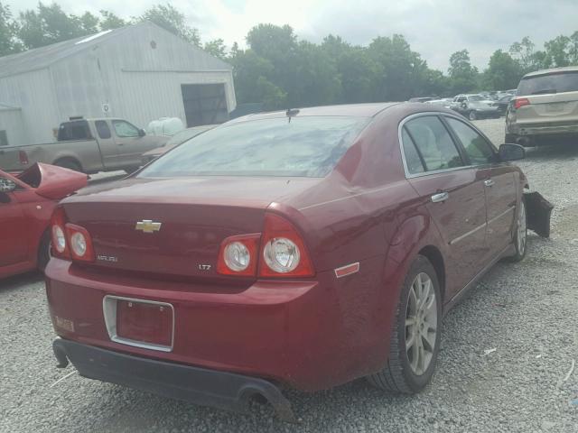1G1ZK57769F169895 - 2009 CHEVROLET MALIBU LTZ 栗色 照片 4