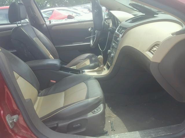 1G1ZK57769F169895 - 2009 CHEVROLET MALIBU LTZ 栗色 照片 5