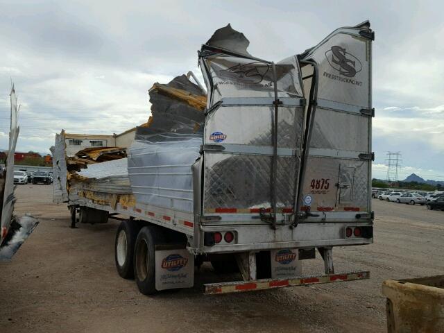 1UYVS2482WU756704 - 1998 UTILITY TRAILER WHITE photo 3