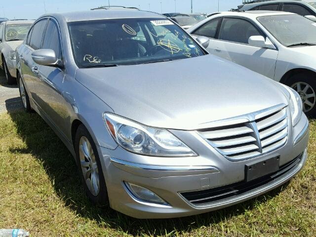 KMHGC4DD1DU242848 - 2013 HYUNDAI GENESIS SILVER photo 1