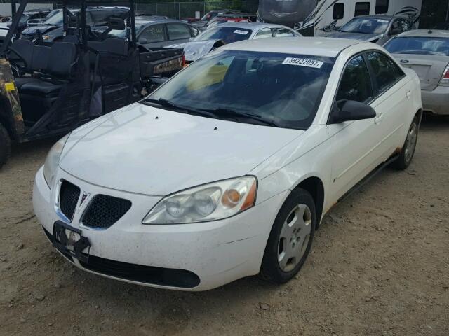 1G2ZF55B864173445 - 2006 PONTIAC G6 SE WHITE photo 2