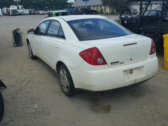 1G2ZF55B864173445 - 2006 PONTIAC G6 SE WHITE photo 3