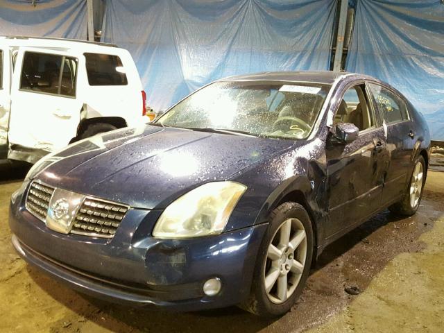 1N4BA41E85C815470 - 2005 NISSAN MAXIMA SE BLUE photo 2