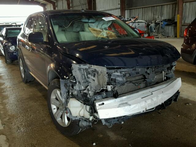 JN8AZ08T57W530159 - 2007 NISSAN MURANO SL BLUE photo 1