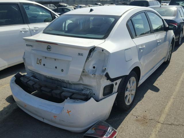 3N1AB6AP4BL685691 - 2011 NISSAN SENTRA 2.0 WHITE photo 4