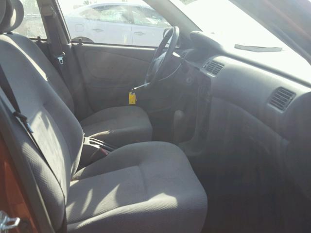 1Y1SK5289XZ441713 - 1999 CHEVROLET GEO PRIZM 红色 照片 5